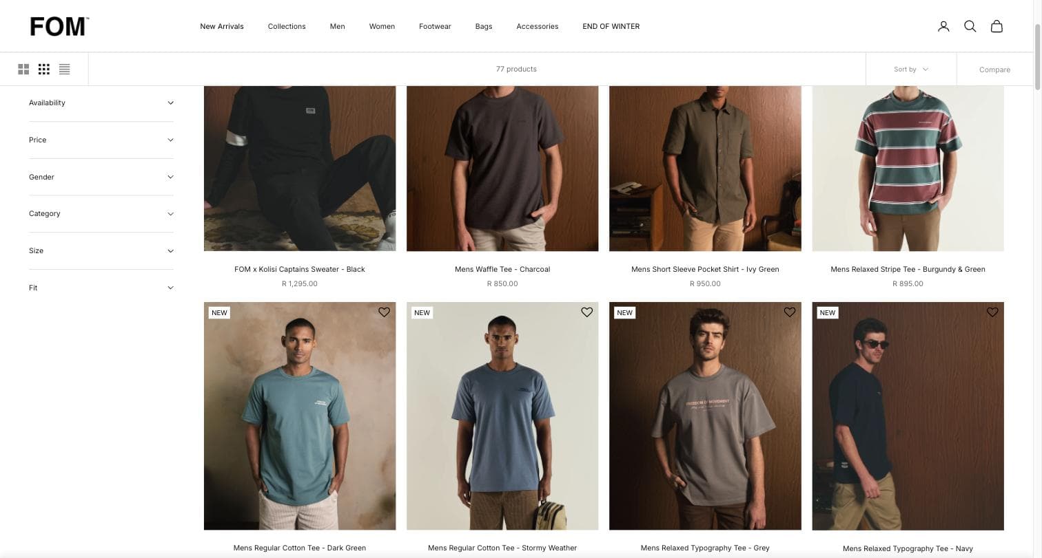 Freedom of Movement storefront