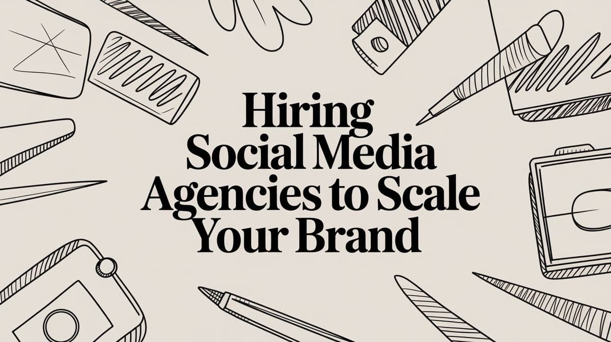 Hiring Social Media Agencies to Scale Your Brand